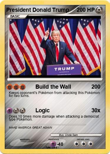 Pokemon President Donald Trump