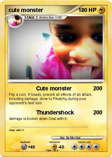 Pokemon cute monster