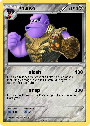 Pokemon thanos