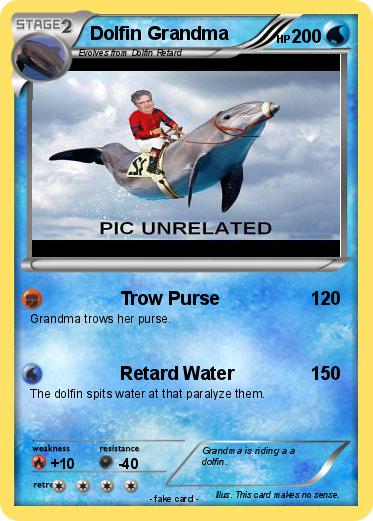 Pokemon Dolfin Grandma