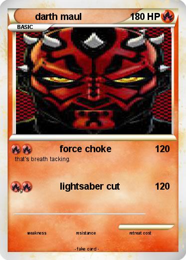 Pokemon darth maul