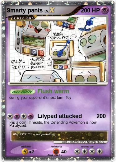Pokemon Smarty pants