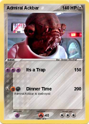 Pokemon Admiral Ackbar