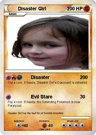 Pokemon Disaster Girl