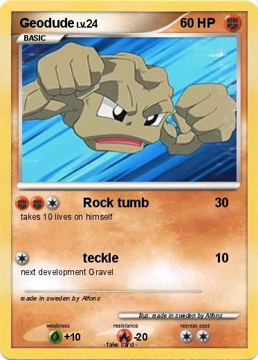 Pokemon Geodude
