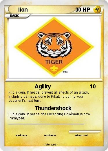 Pokemon lion