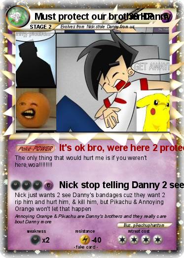 Pokemon Must protect our brother Danny