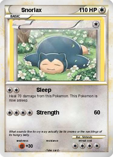 Pokemon Snorlax