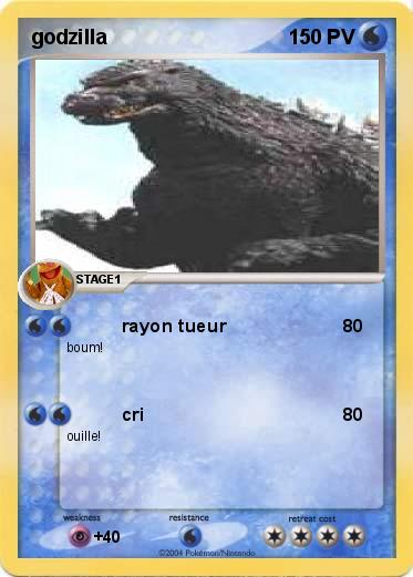 Pokemon godzilla