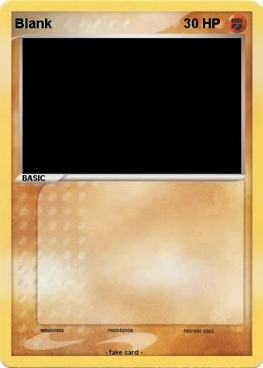 Pokemon Blank