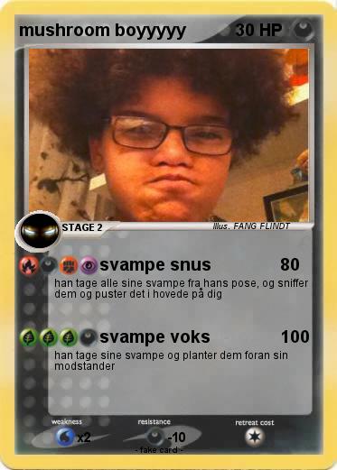 Pokemon mushroom boyyyyy