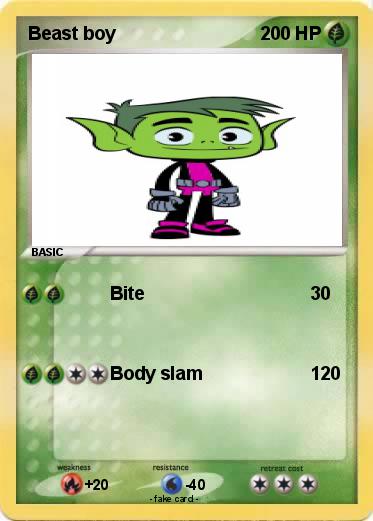 Pokemon Beast boy