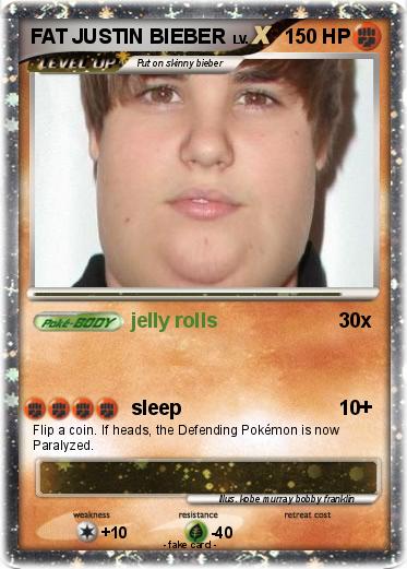 Pokemon FAT JUSTIN BIEBER