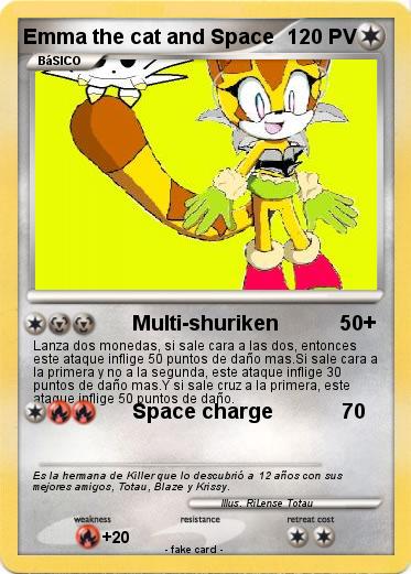 Pokemon Emma the cat and Space