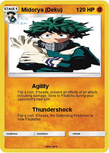 Pokemon Midorya (Deku)