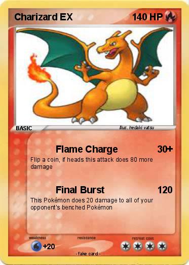Pokemon Charizard EX