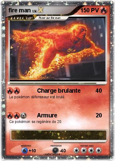 Pokemon fire man