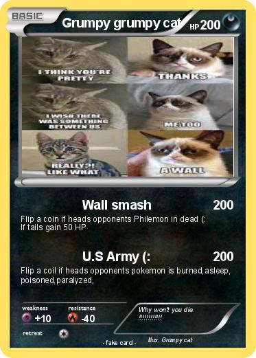Pokemon Grumpy grumpy cat
