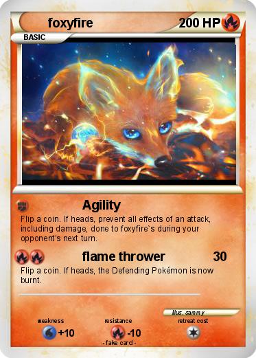 Pokemon foxyfire