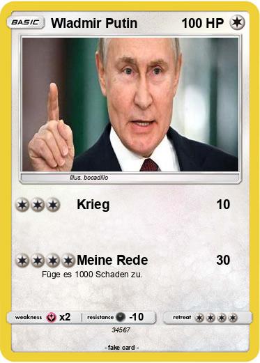 Pokemon Wladmir Putin