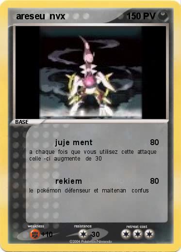 Pokemon  areseu  nvx