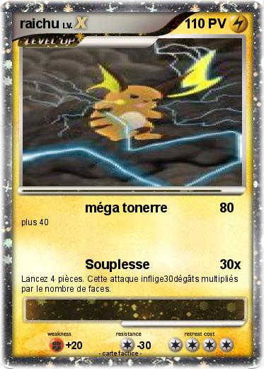 Pokemon raichu