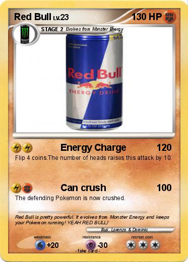 Pokemon Red Bull