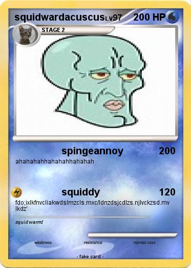 Pokemon squidwardacuscus