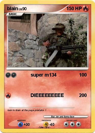 Pokemon blain