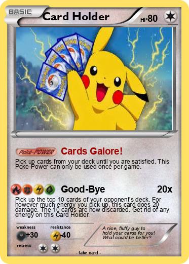 Pokemon Card Holder