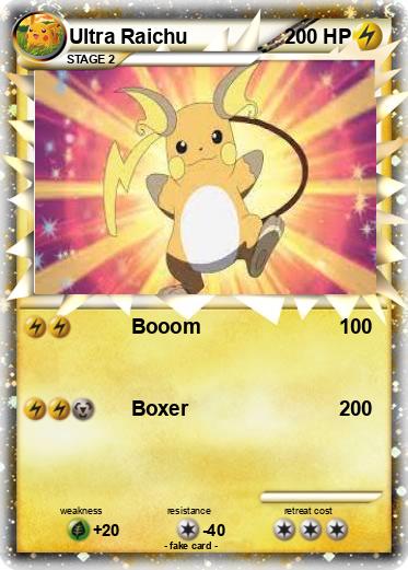 Pokemon Ultra Raichu