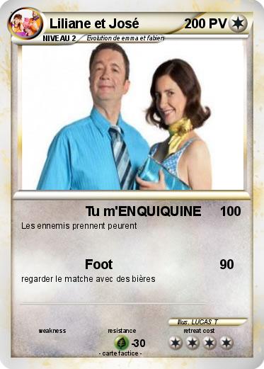 Pokemon Liliane et José