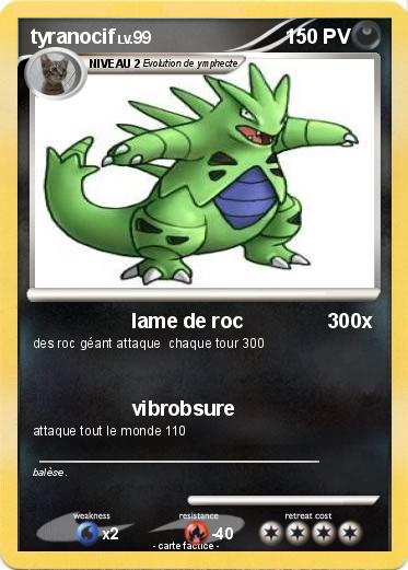 Pokemon tyranocif