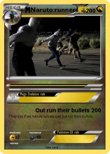 Pokemon Naruto runners