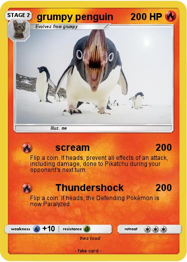 Pokemon grumpy penguin