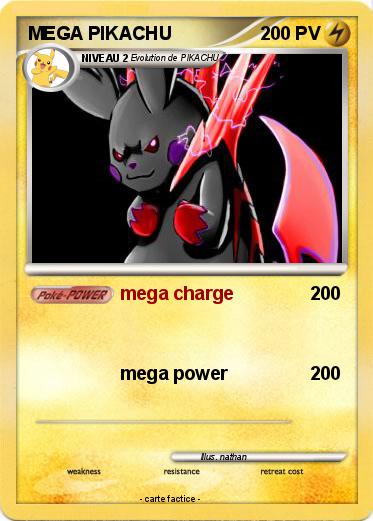 Pokemon MEGA PIKACHU
