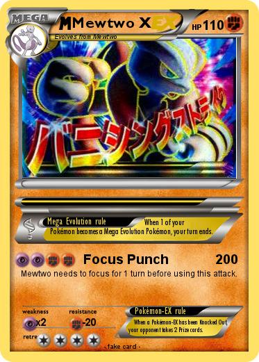 Pokemon Mewtwo X