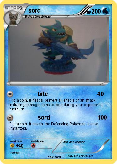 Pokemon sord
