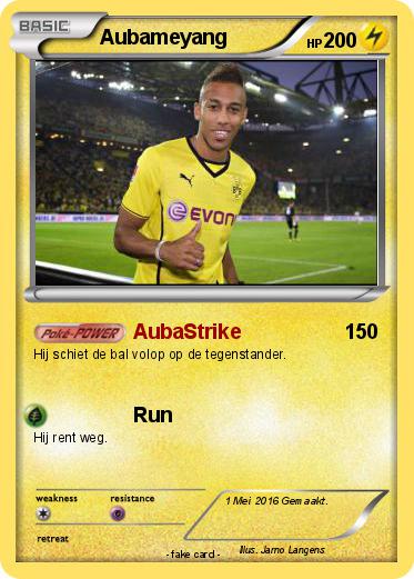 Pokemon Aubameyang