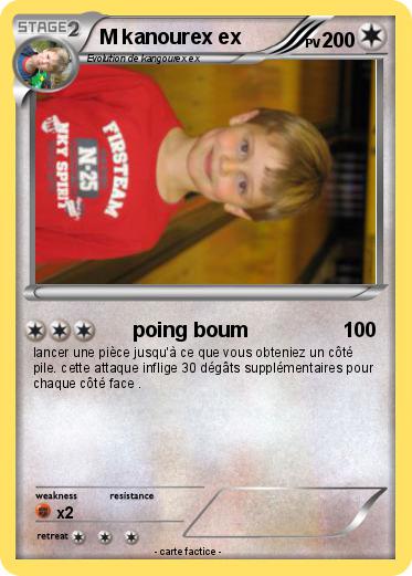 Pokemon M kanourex ex