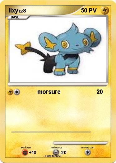 Pokemon lixy