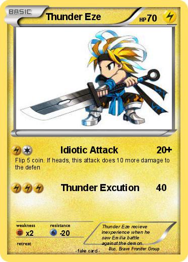 Pokemon Thunder Eze