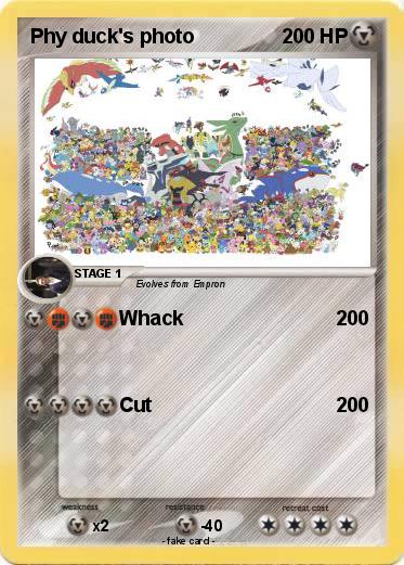 Pokemon Phy duck's photo