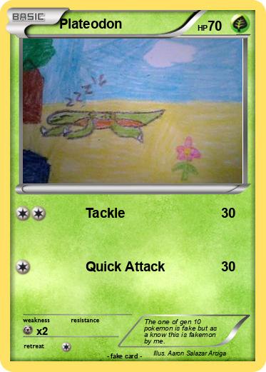 Pokemon Plateodon