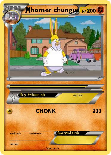 Pokemon homer chungus