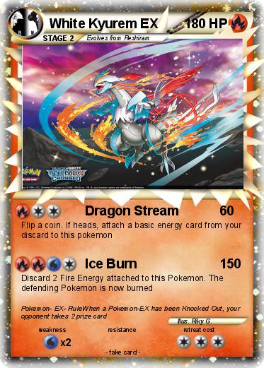 Pokemon White Kyurem EX