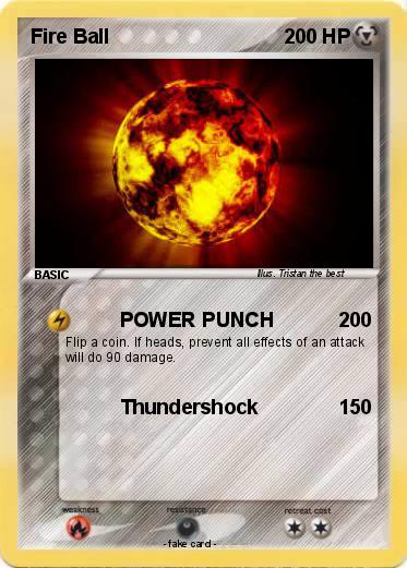 Pokemon Fire Ball