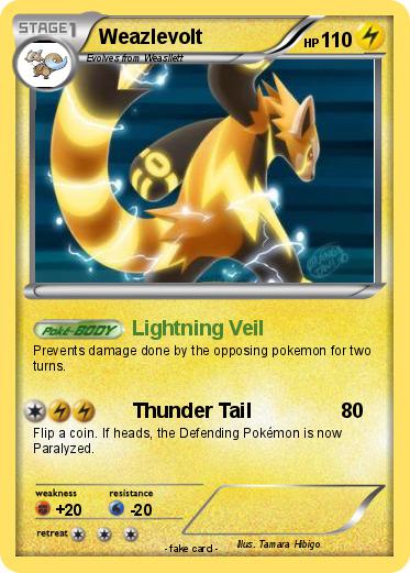 Pokemon Weazlevolt