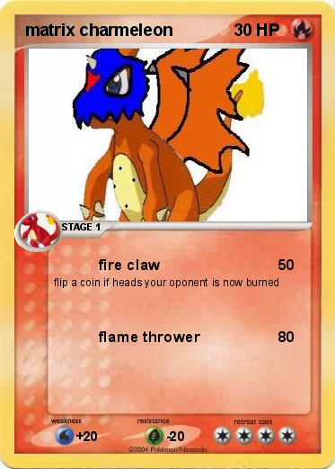 Pokemon matrix charmeleon