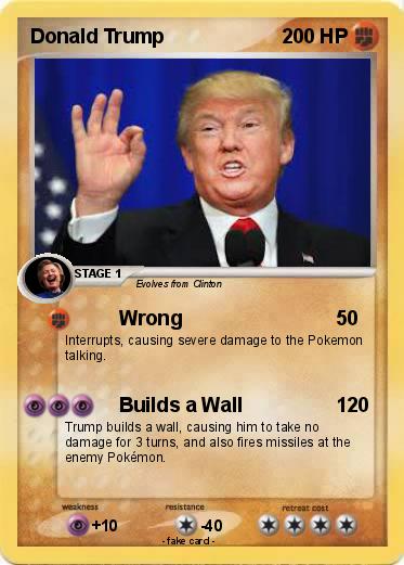 Pokemon Donald Trump
